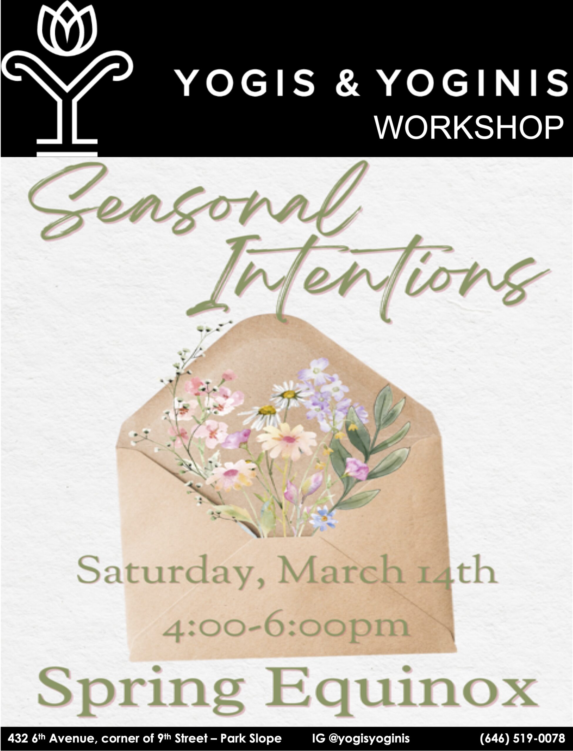 Intention 3:7- flyer