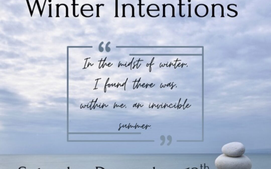 Winter Intentions: Clarity in Stillness