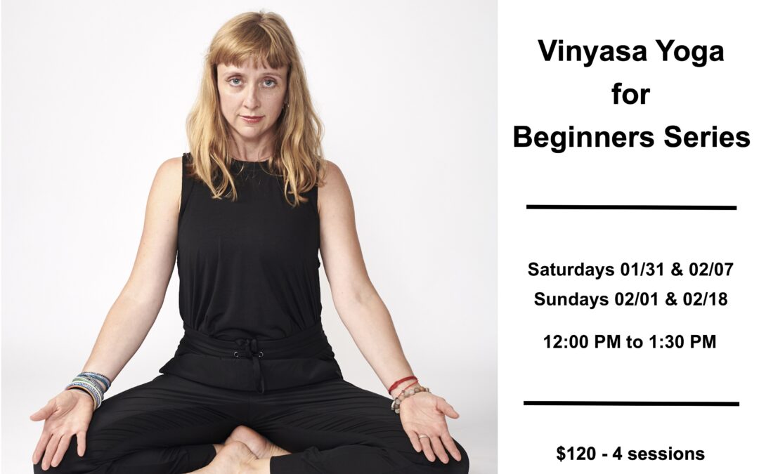 Vinyasa Yoga for Beginners: a 4 Part Series